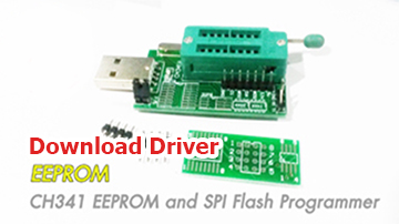 ดาวน์โหลดไดร์เวอร์ USB-CH341 EEPROM